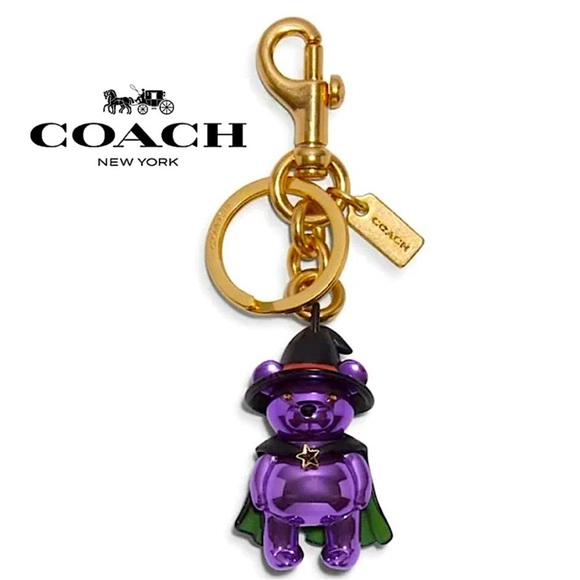🆕 Coach Witch Bear Key Fob Limited Edition - Picture 6 of 6
